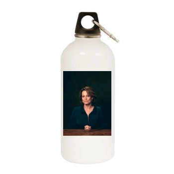 Sigourney Weaver White Water Bottle With Carabiner