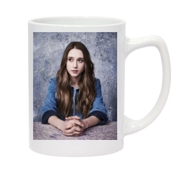 Taissa Farmiga 14oz White Statesman Mug