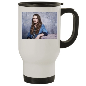 Taissa Farmiga Stainless Steel Travel Mug