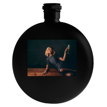 Taraji P. Henson Round Flask