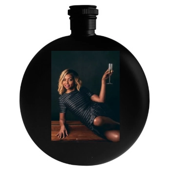 Taraji P. Henson Round Flask