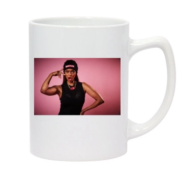 Tyra Banks 14oz White Statesman Mug