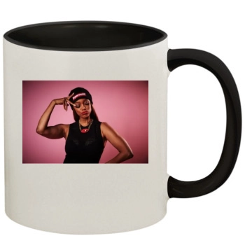 Tyra Banks 11oz Colored Inner & Handle Mug