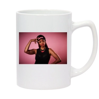 Tyra Banks 14oz White Statesman Mug