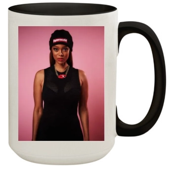 Tyra Banks 15oz Colored Inner & Handle Mug