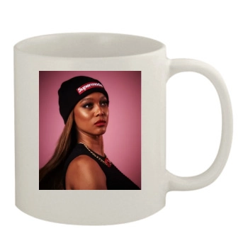 Tyra Banks 11oz White Mug