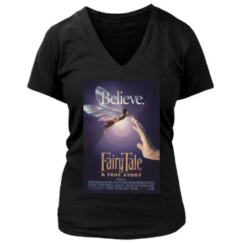 Fairytale--A True Story (1997) Women's Deep V-Neck TShirt