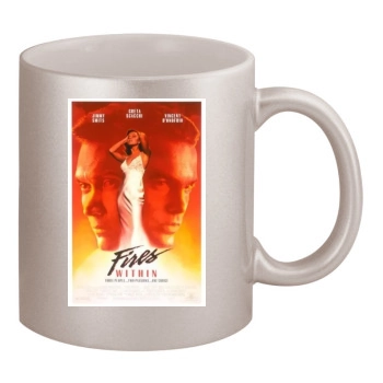 Fires Within (1991) 11oz Metallic Silver Mug