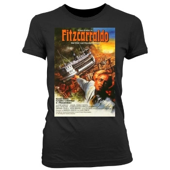 Fitzcarraldo (1982) Women's Junior Cut Crewneck T-Shirt