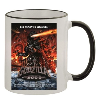 Godzilla 2000 (2000) 11oz Colored Rim & Handle Mug