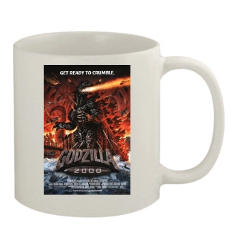 Godzilla 2000 (2000) 11oz White Mug