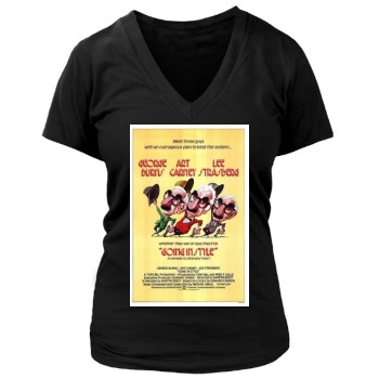 Going in Style (1979) Women's Deep V-Neck TShirt