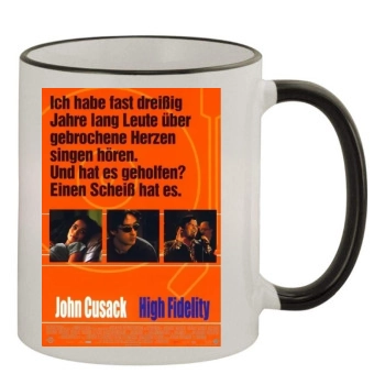 High Fidelity (2000) 11oz Colored Rim & Handle Mug