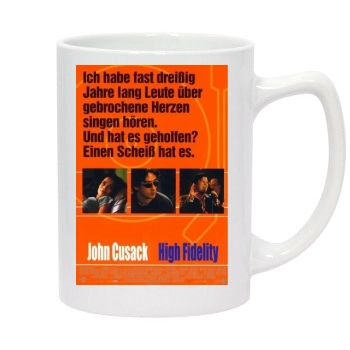 High Fidelity (2000) 14oz White Statesman Mug