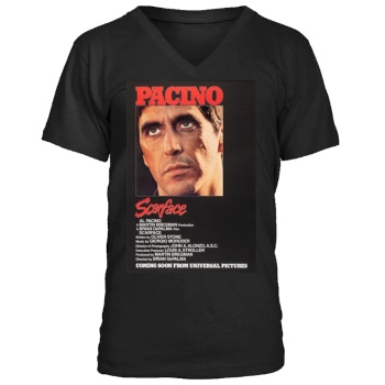 Scarface (1983) Men's V-Neck T-Shirt