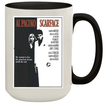 Scarface (1983) 15oz Colored Inner & Handle Mug