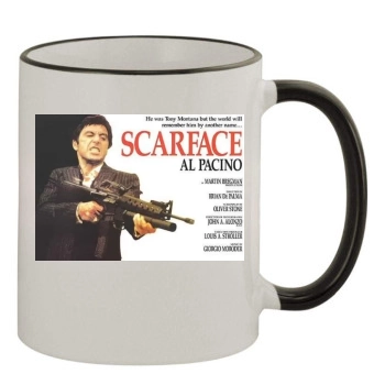 Scarface (1983) 11oz Colored Rim & Handle Mug