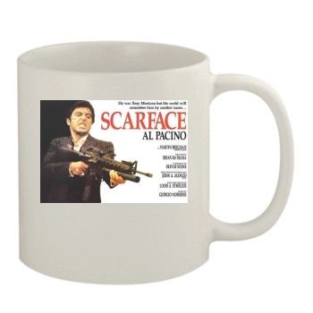 Scarface (1983) 11oz White Mug