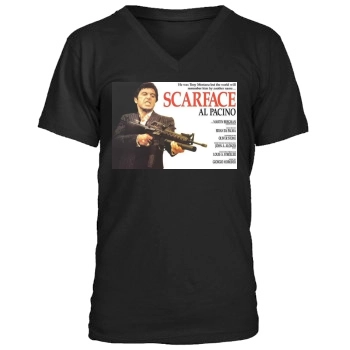 Scarface (1983) Men's V-Neck T-Shirt