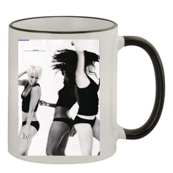 The Pussycat Dolls 11oz Colored Rim & Handle Mug