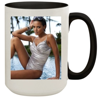 Selita Ebanks 15oz Colored Inner & Handle Mug