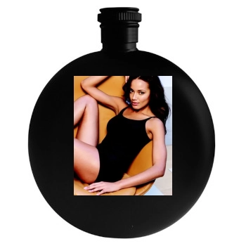 Selita Ebanks Round Flask