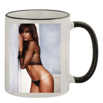 Selita Ebanks 11oz Colored Rim & Handle Mug