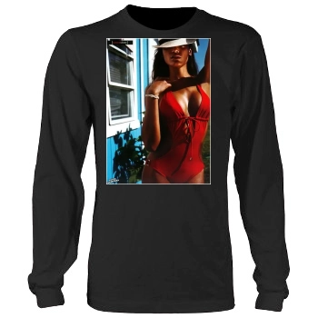 Selita Ebanks Men's Heavy Long Sleeve TShirt