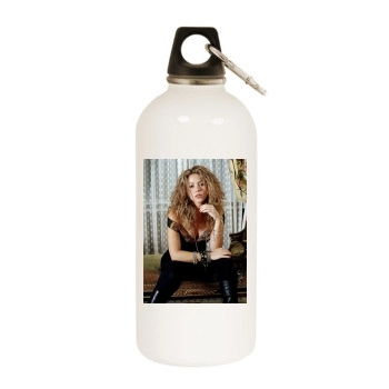 Shakira White Water Bottle With Carabiner