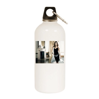 Shakira White Water Bottle With Carabiner