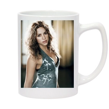 Shakira 14oz White Statesman Mug