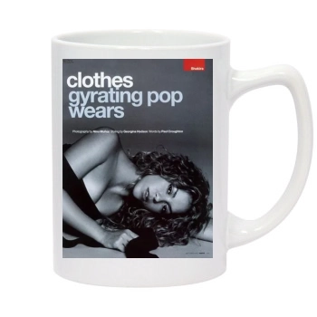 Shakira 14oz White Statesman Mug