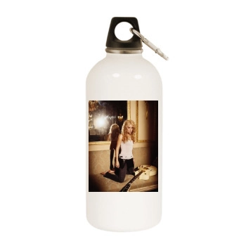 Shakira White Water Bottle With Carabiner