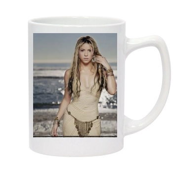 Shakira 14oz White Statesman Mug