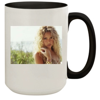 Shakira 15oz Colored Inner & Handle Mug