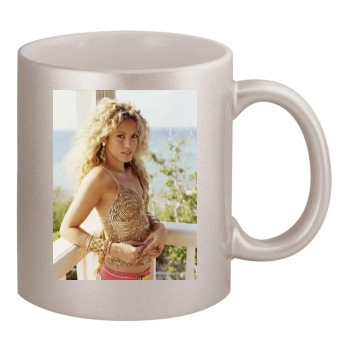 Shakira 11oz Metallic Silver Mug