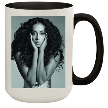 Solange Knowles 15oz Colored Inner & Handle Mug