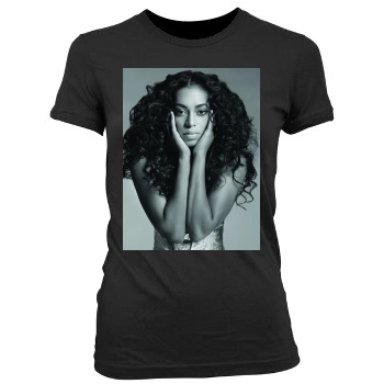 Solange Knowles Women's Junior Cut Crewneck T-Shirt