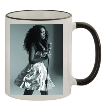 Solange Knowles 11oz Colored Rim & Handle Mug