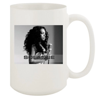 Solange Knowles 15oz White Mug