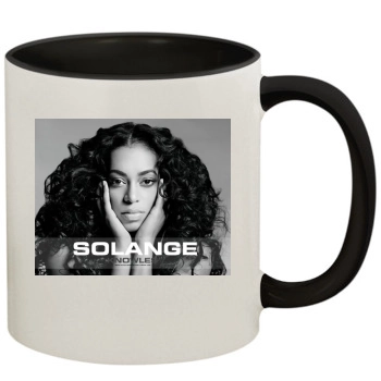 Solange Knowles 11oz Colored Inner & Handle Mug