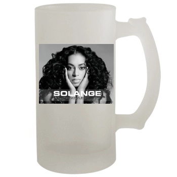 Solange Knowles 16oz Frosted Beer Stein