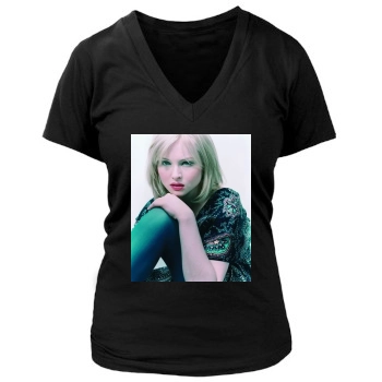 Sophie Ellis-Bextor Women's Deep V-Neck TShirt