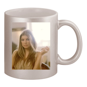 Fergie 11oz Metallic Silver Mug