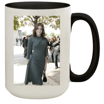 Stephanie Seymour 15oz Colored Inner & Handle Mug