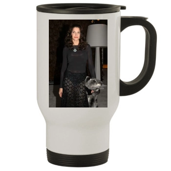 Stephanie Seymour Stainless Steel Travel Mug