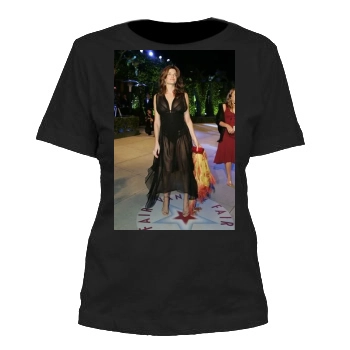 Stephanie Seymour Women's Cut T-Shirt