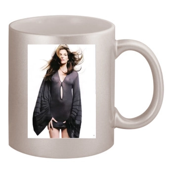 Stephanie Seymour 11oz Metallic Silver Mug