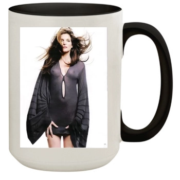 Stephanie Seymour 15oz Colored Inner & Handle Mug