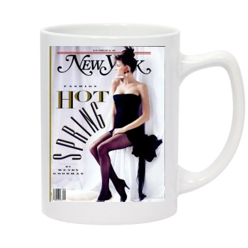 Stephanie Seymour 14oz White Statesman Mug